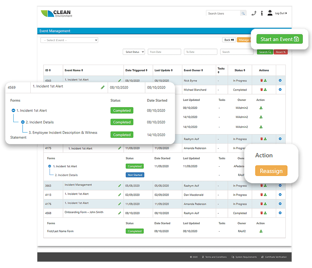 Incident management system