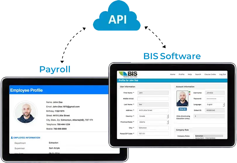 Payroll - API - BIS Safety Software | API SSO Integration Feature