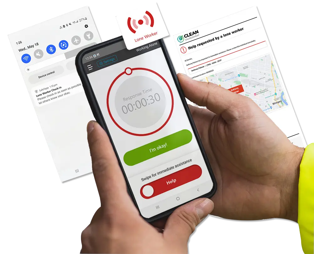 Lone Worker Software | Timer Feature in Lone Worker App