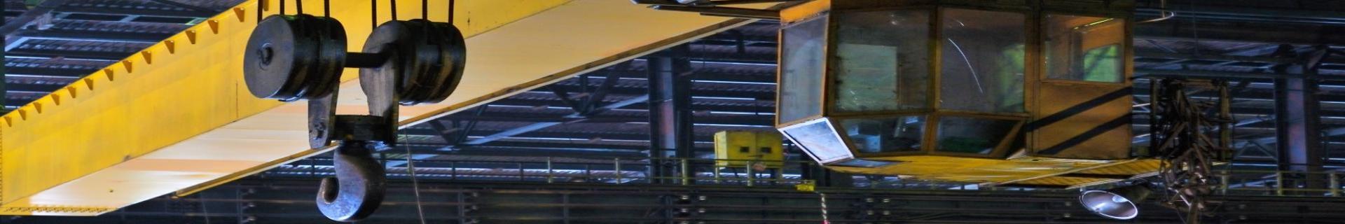 Seguridad en grúas aéreas y de pórticos