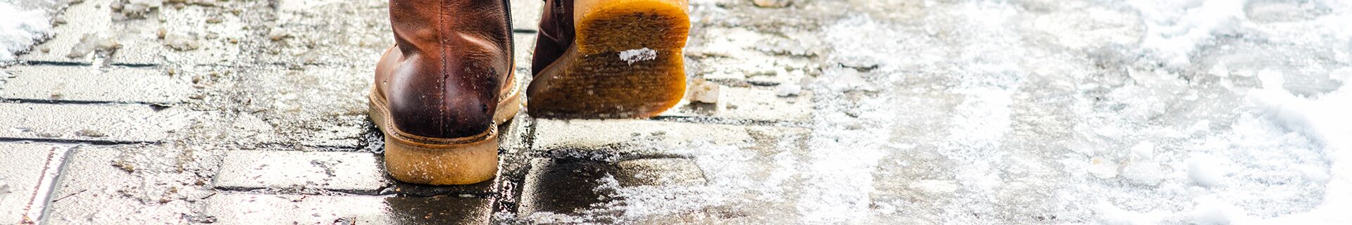 Walking on Icy Surfaces