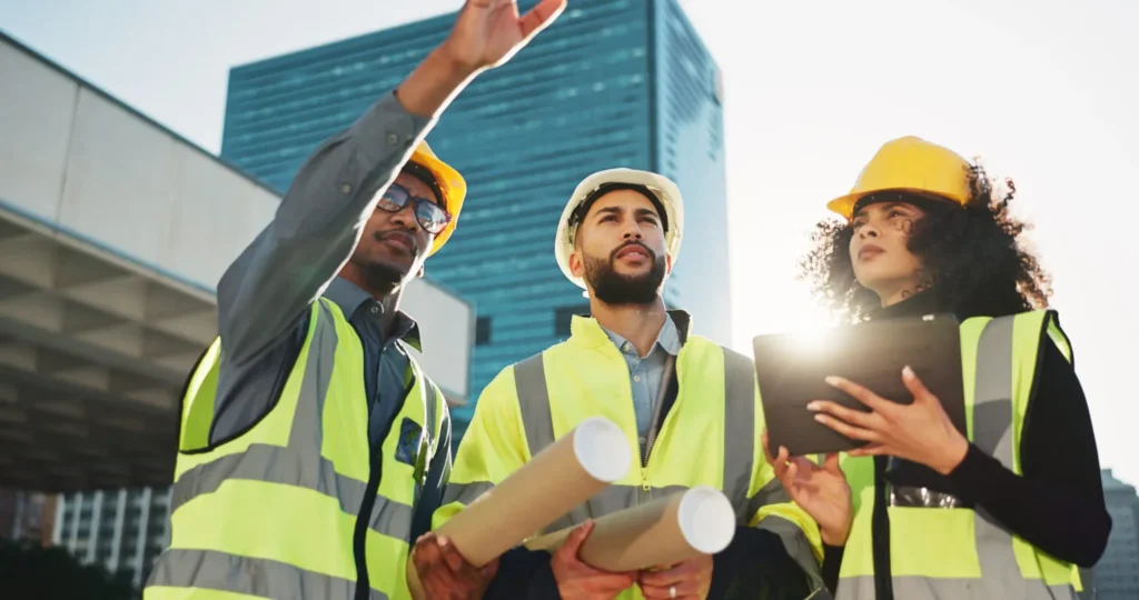 Workplace Safety | Employees Working at a Construction site