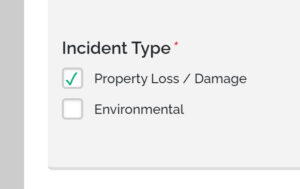 incident type