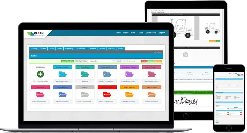 Digital Safety Forms | Digital Folders App