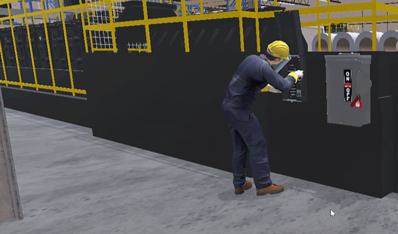 Workplace Hazards Animation | GIF