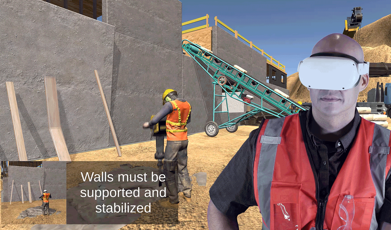 Construction Site Safety VR | GIF
